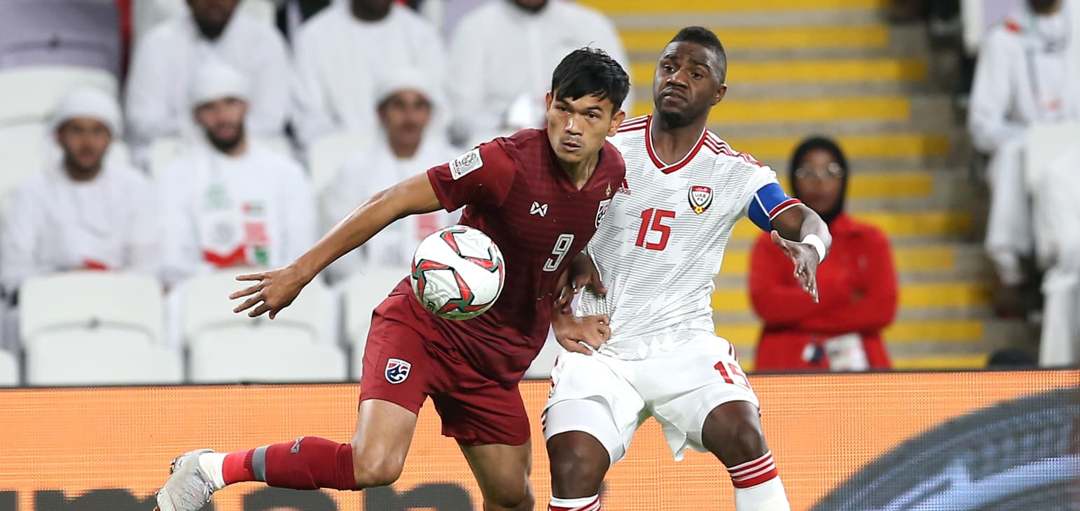 亚洲杯：阿联酋1-1泰国，分列小组1、2名携手出线