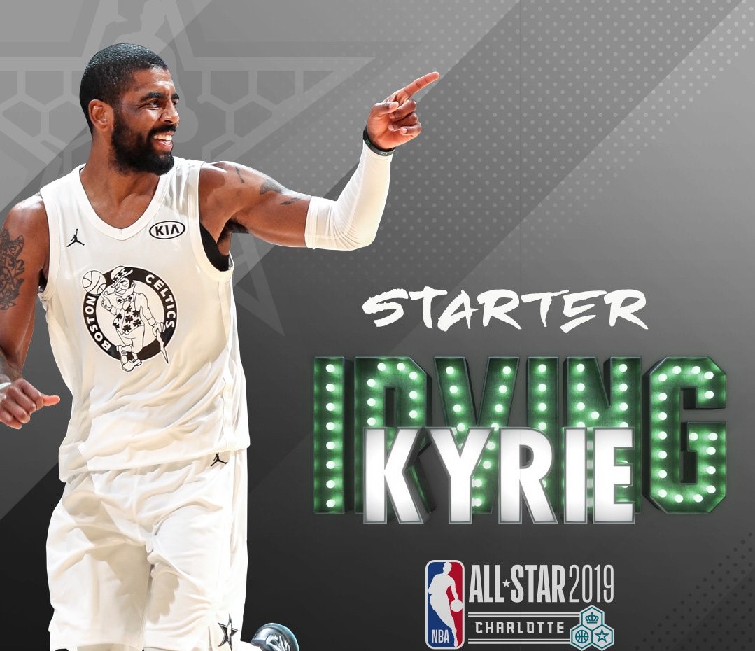 凯尔特人官方祝贺欧文入选全明星正赛首发阵容