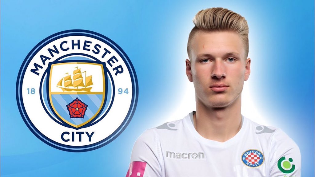 官方：曼城签下克罗地亚18岁中场帕拉维斯卡