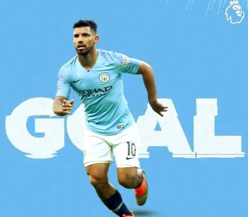 GIF：伊沃比拿球梦游被断，阿圭罗开场46秒破门