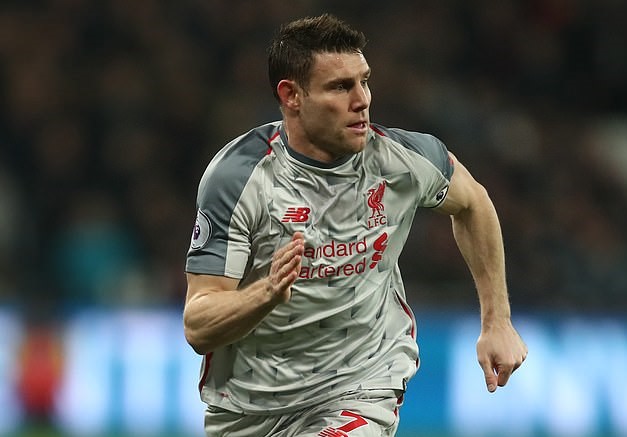 米尔纳：球队只需专注比赛，利物浦没有压力可言