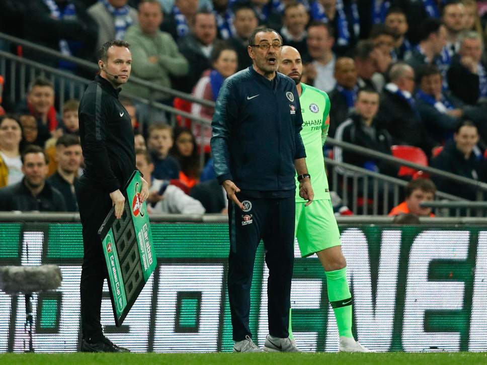 萨里：面对欧洲最好的球队时，这场我们一球未失