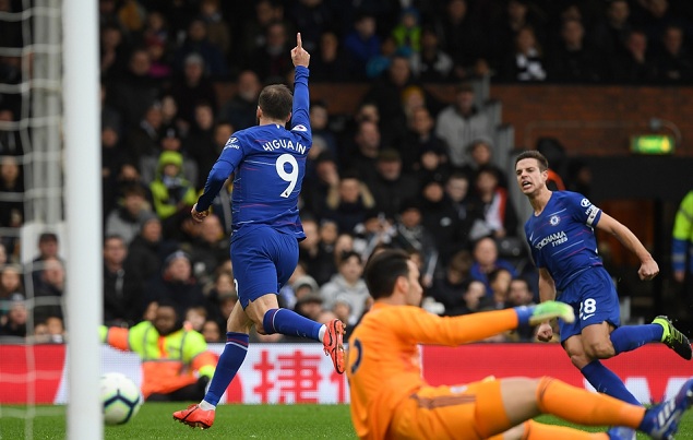 伊瓜因若日尼奥破门凯帕救险，切尔西客场2-1富勒姆