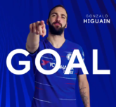 GIF：伊瓜因抢点推射破门，切尔西客场1-0富勒姆