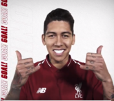 GIF：菲尔米诺推射破门梅开二度，利物浦3-1