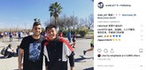 巴塞罗那街头偶遇西班牙人队长，武磊Ins晒两人合影