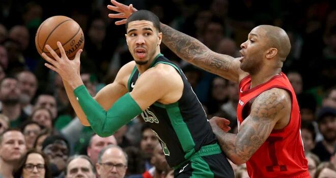 塔特姆谈肩伤:接受治疗后好多了,希望下场可以