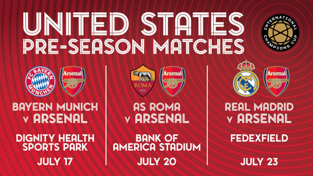 <a href=https://www.310bf.com/tags-%E9%98%BF%E6%A3%AE%E7%BA%B3-0.html target=_blank class=infotextkey>阿森纳</a>公布国际冠军杯赛程：约战<a href=https://www.310bf.com/tags-%E6%8B%9C%E4%BB%81-0.html target=_blank class=infotextkey>拜仁</a>、罗马和<a href=https://www.310bf.com/tags-%E7%9A%87%E9%A9%AC-0.html target=_blank class=infotextkey>皇马</a>