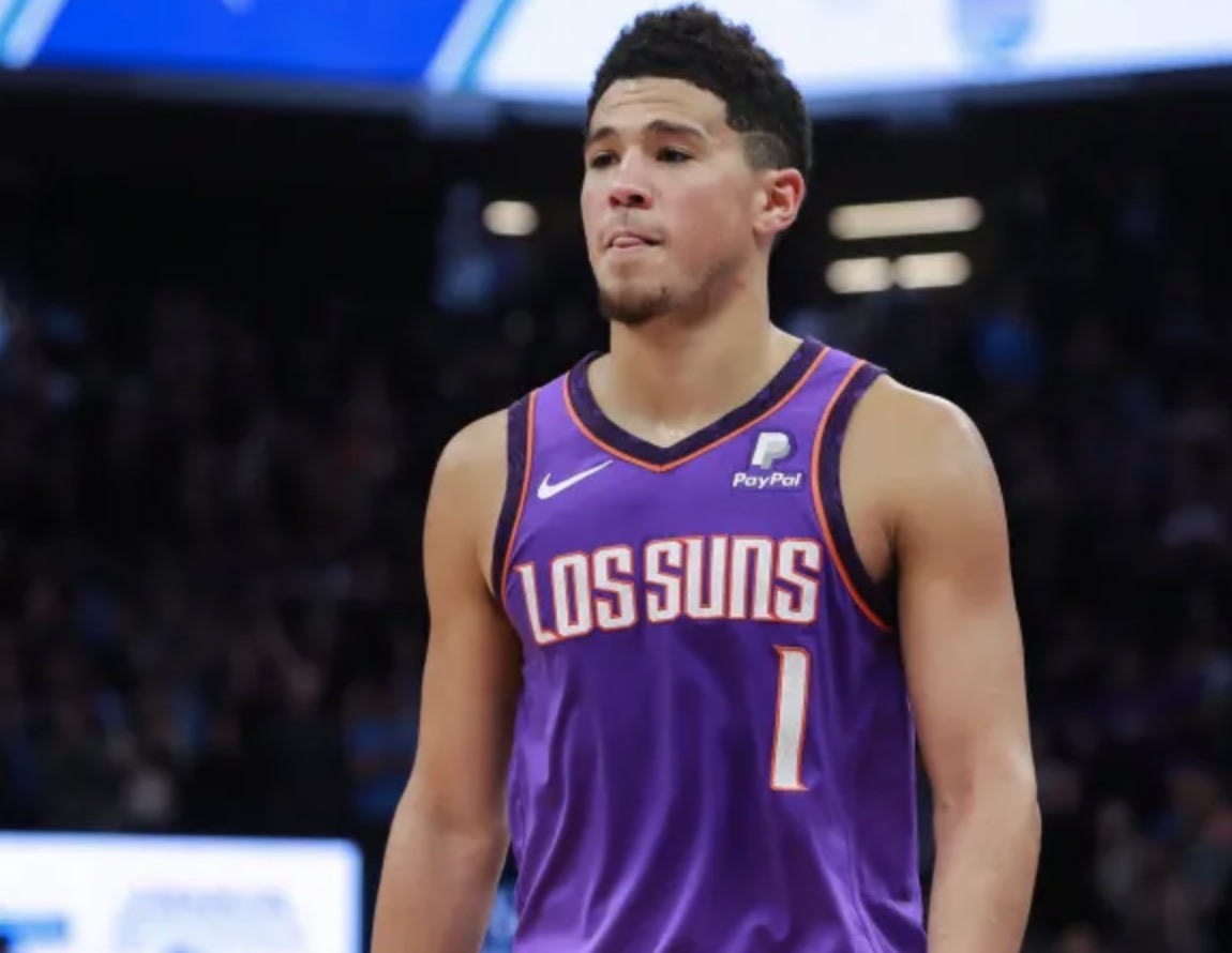 shams:布克因脚踝扭伤将缺席本赛季剩余的比赛_虎扑篮球