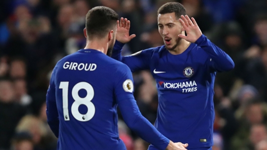 阿扎尔：吉鲁与其他前锋不同，对于他，我只有赞赏