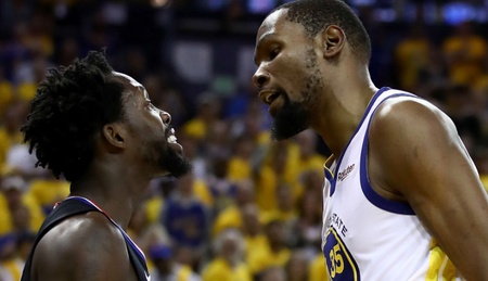 [流言板]托尼-阿伦谈贝弗利防杜兰特的关键:拥