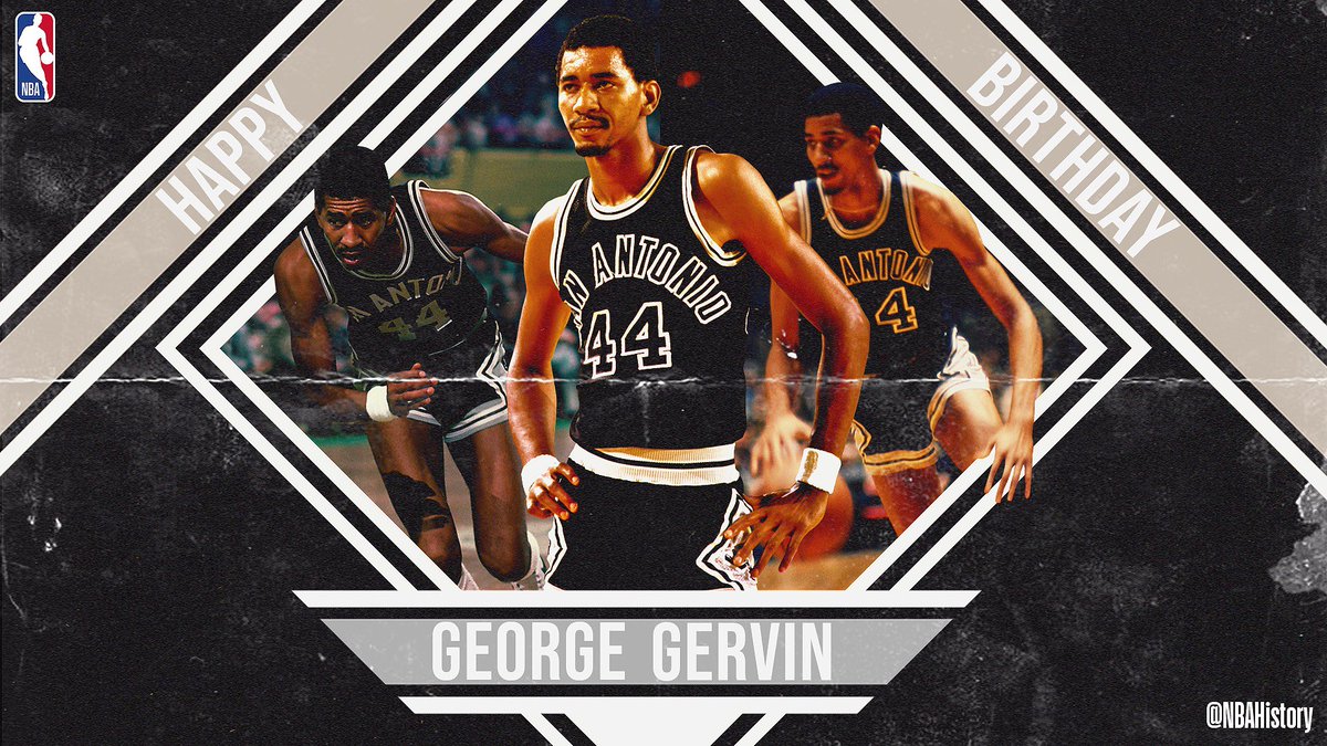 NBA官方祝乔治-格文67岁生日快乐