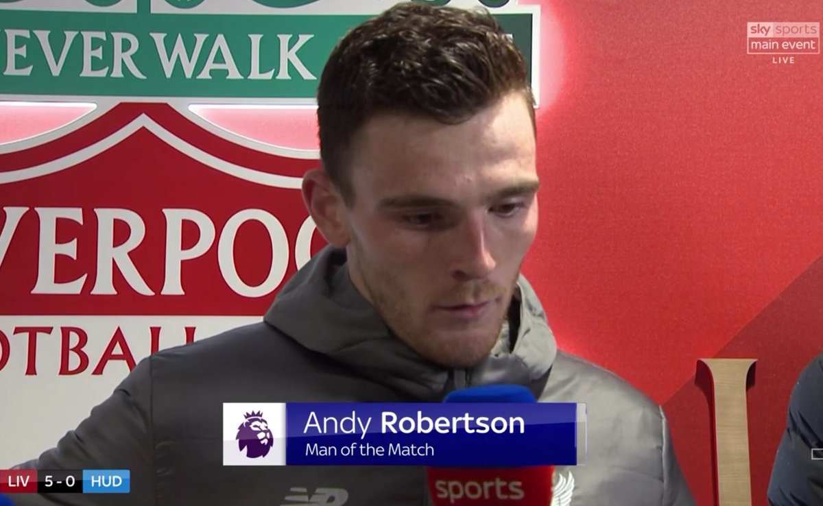 助攻梅开+平纪录，罗伯逊当选利物浦vs哈镇全场最佳