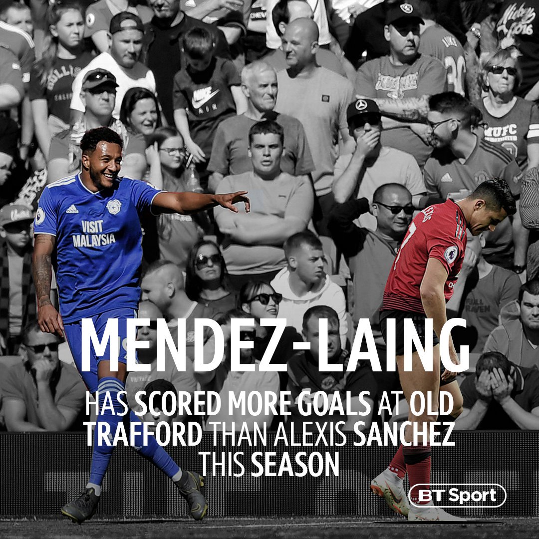 桑切斯遭调侃：卡迪夫城前锋这赛季在梦剧场进球都比他多