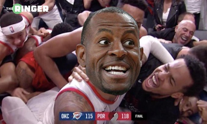 媒体发图恶搞伊格达拉最后时刻抢断利拉德三分