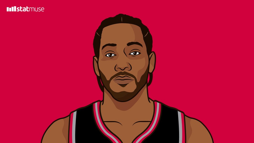 伦纳德今年季后赛已9次30+，比整个马刺生涯还多2次