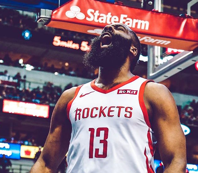 火箭官方祝贺哈登入选最有价值球员最终候选名单