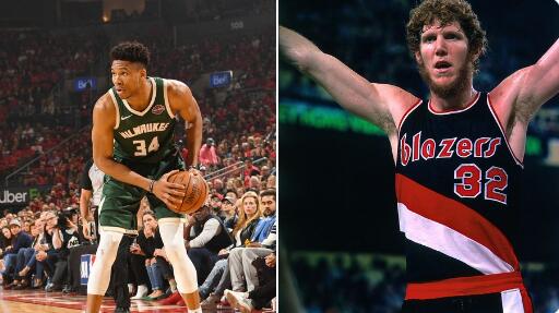 字母哥今日12+23+7+4，季后赛历史第二人