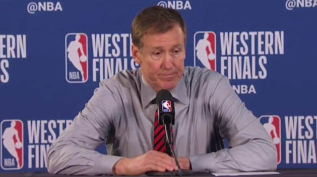 斯托茨：我们打出了一个出色的赛季，向勇士脱帽致敬