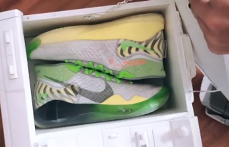 条纹风格！杜兰特ins晒出两双KD12新配色