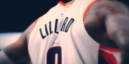 开拓者官推祝贺利拉德成功入选最佳阵容二阵