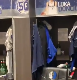 东契奇回复自己更衣室脏乱差视频推特：那不是我干的