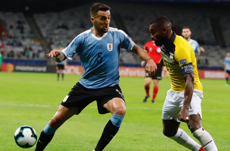 官方：乌拉圭中场贝西诺因肌肉损伤无缘美洲杯剩余比赛
