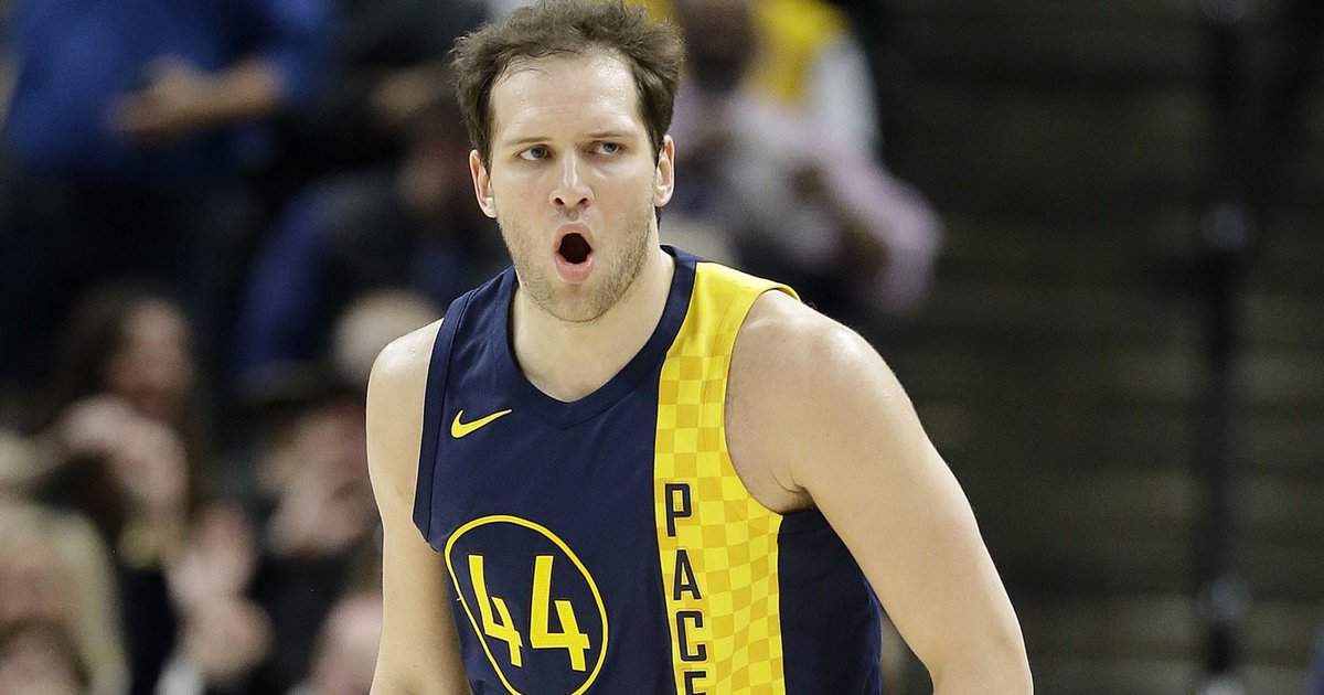 Zach Lowe:步行者希望续约博扬-波格丹诺维奇