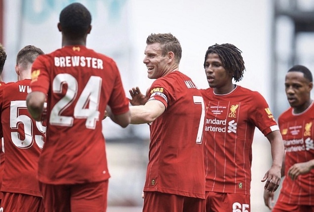 友谊赛：米尔纳双响布鲁斯特破门，利物浦3-1布拉德福德