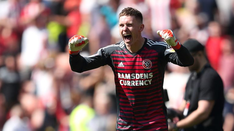 天空体育：迪恩-亨德森将继续租借谢菲联一个赛季