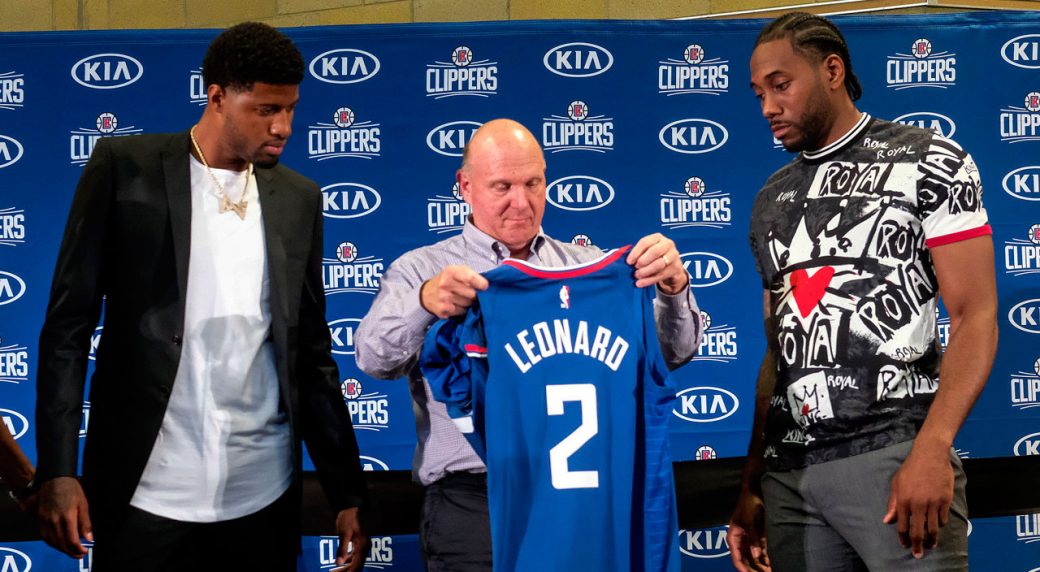 七月加拿大谷歌搜索次数最多的运动员：伦纳德居首