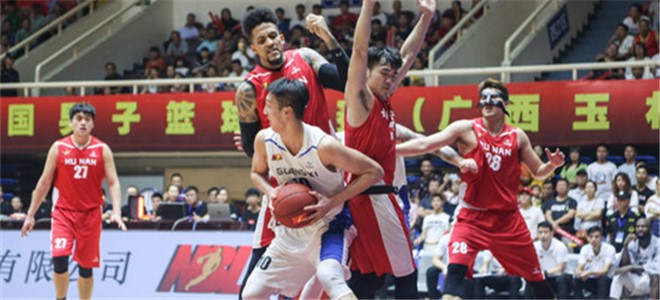 NBL半决赛第二场:广西、安徽双双拿下赛点