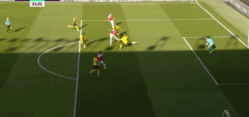 GIF：奥巴梅扬转身抽射破门，<a href=https://www.310bf.com/tags-%E9%98%BF%E6%A3%AE%E7%BA%B3-0.html target=_blank class=infotextkey>阿森纳</a>客场领先