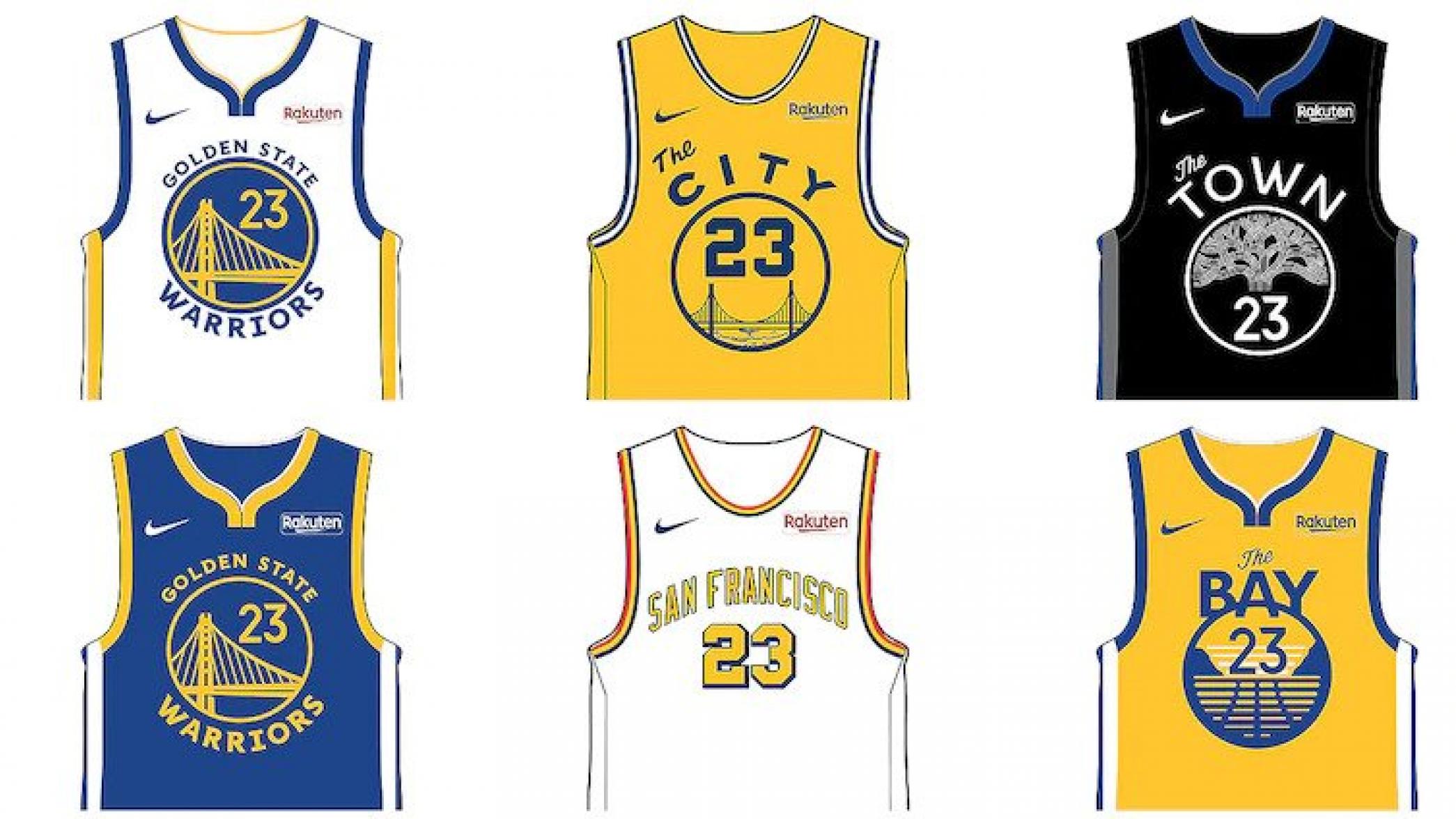 金州勇士隊為2019-20賽季推出6款新的球衣設計 運動 第1張