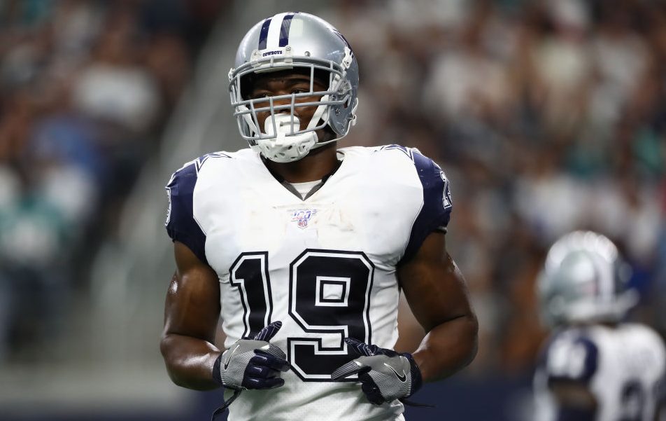 美国时间周三的训练中,牛仔外接手阿马里-库珀(amar