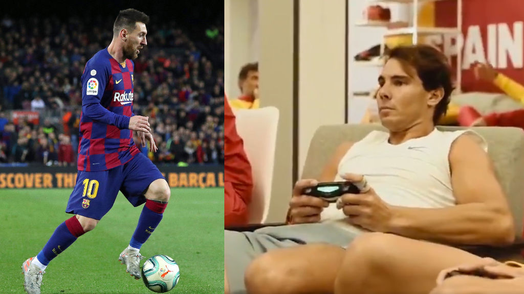 纳达尔玩FIFA游戏选了<a href=https://www.310bf.com/tags-%E6%A2%85%E8%A5%BF-0.html target=_blank class=infotextkey>梅西</a>，高喊：我和<a href=https://www.310bf.com/tags-%E6%A2%85%E8%A5%BF-0.html target=_blank class=infotextkey>梅西</a>做队友了