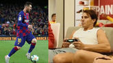 纳达尔玩FIFA游戏选了梅西，高喊：我和梅西做队友了