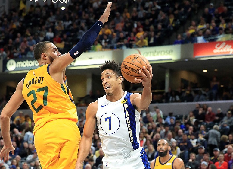 虎扑11月28日讯 在今日结束的步行者与爵士的常规赛中,步行者最终以