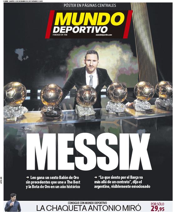 官方认证！多家西媒封面：MESSIX，梅老六正式上线