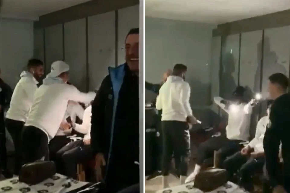 更衣室停电，曼城众将赢球后借助闪光灯举行绿洲歌会