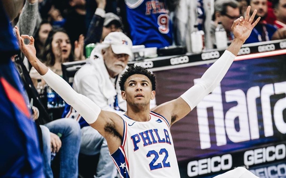 斯科特晒照称赞赛布尔,赛布尔:我只希望以后能像你一样