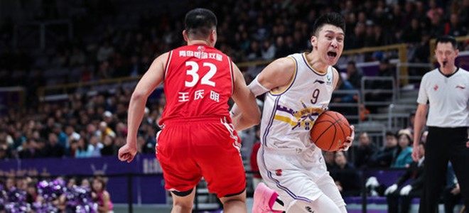 孙悦本场比赛砍下27分,追平生涯单场得分纪录