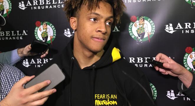 Romeo Langford：感覺NBA好像比發展聯盟比賽節奏慢一點！