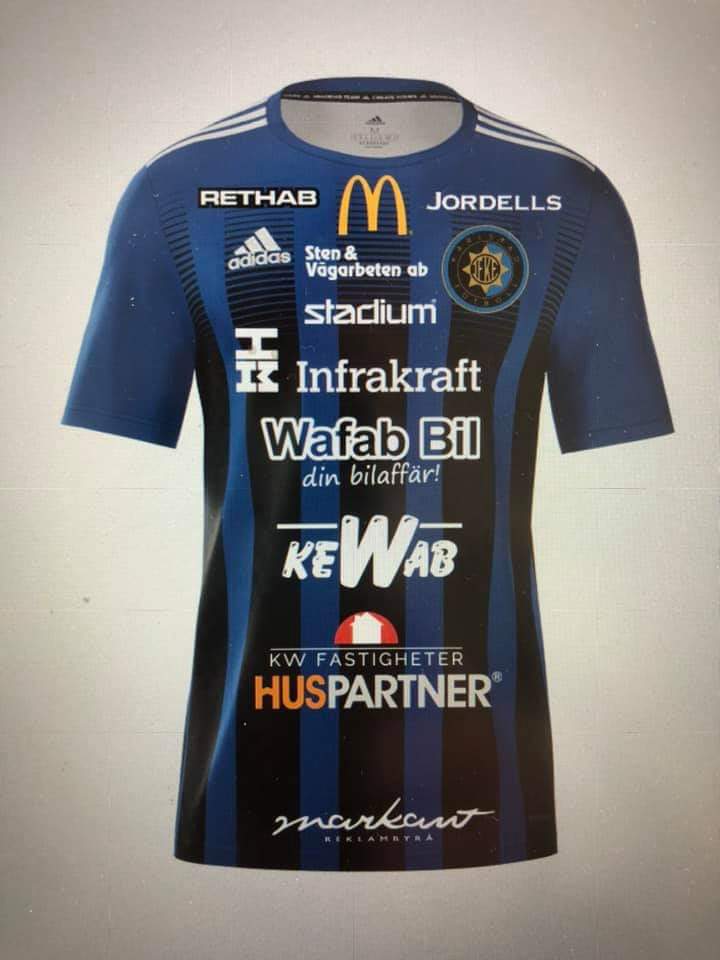 眼花缭乱，瑞典新球队球衣印有近20个赞助商图标