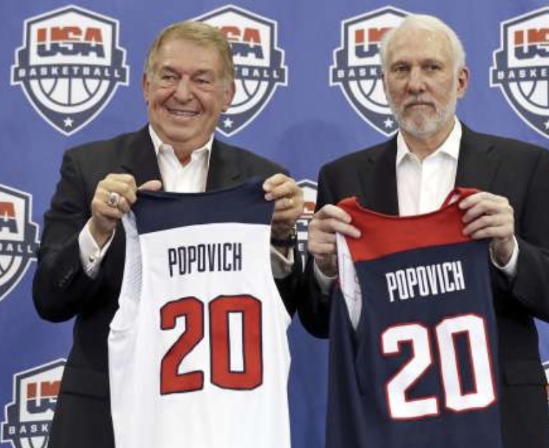 科兰杰洛和波波维奇承诺带领美国男篮征战被延期的东京奥运会