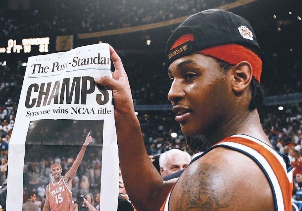 无冕之王？17年前的今天安东尼带领雪城大学夺得全国冠军