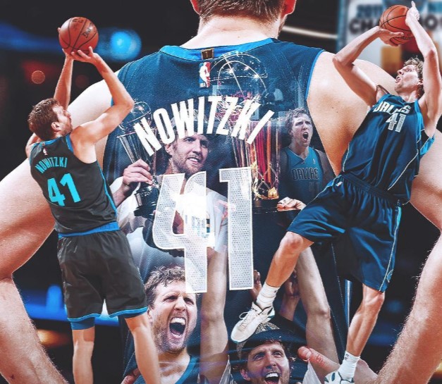 去年今日，诺维茨基完成自己职业生涯最后一场比赛