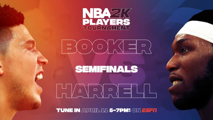 布克淘汰哈勒尔，打进2K锦标赛决赛