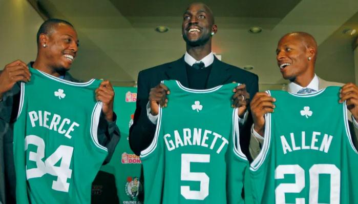 安吉再谈加内特交易：雷-阿伦的到来让他决心与我们续约