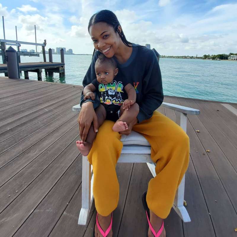 韦德妻子晒与小女儿的合照：卡维亚的性格一直都是这样